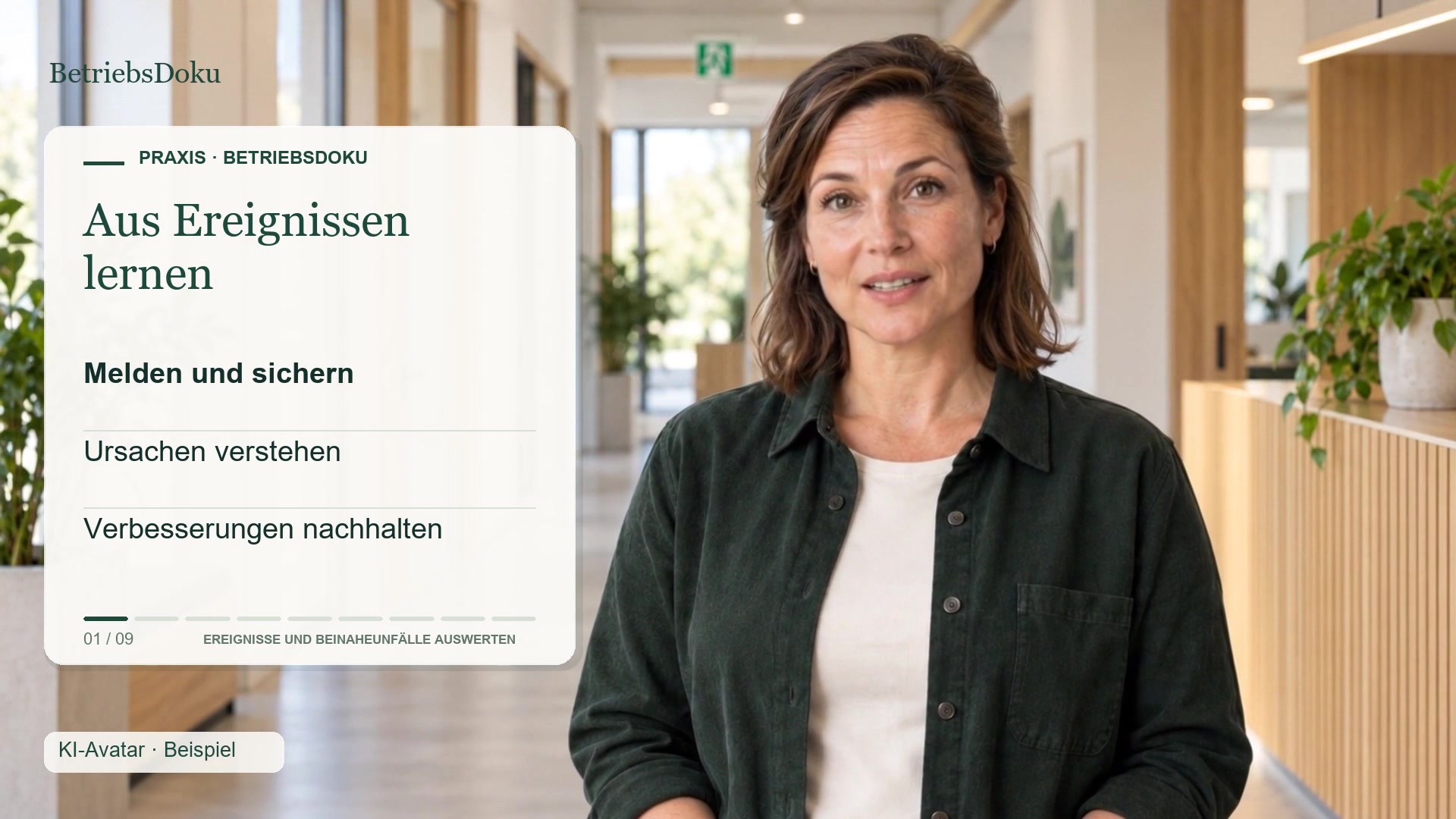 Ereignisse und Beinaheunfälle auswerten