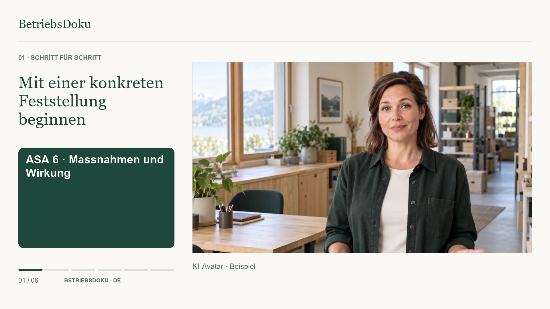 Massnahmen umsetzen und ihre Wirkung prüfen