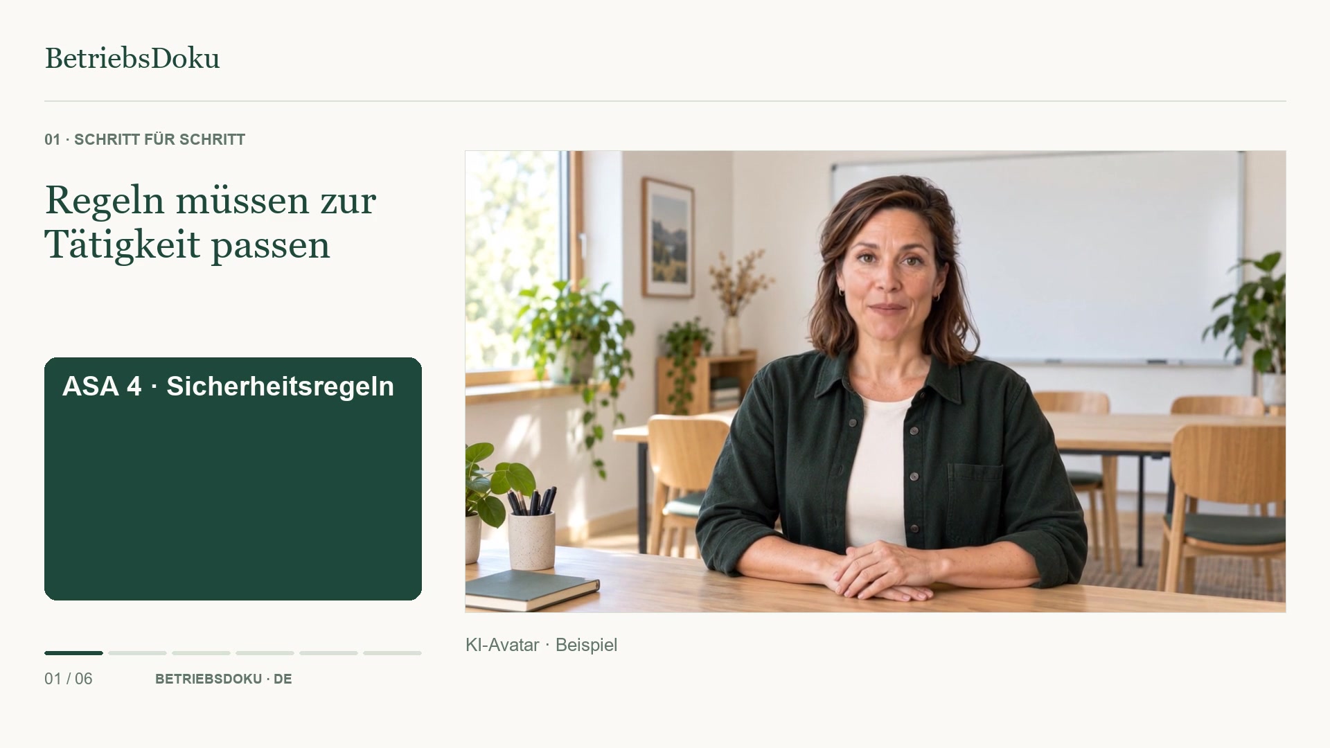 Passende Sicherheitsregeln entwickeln