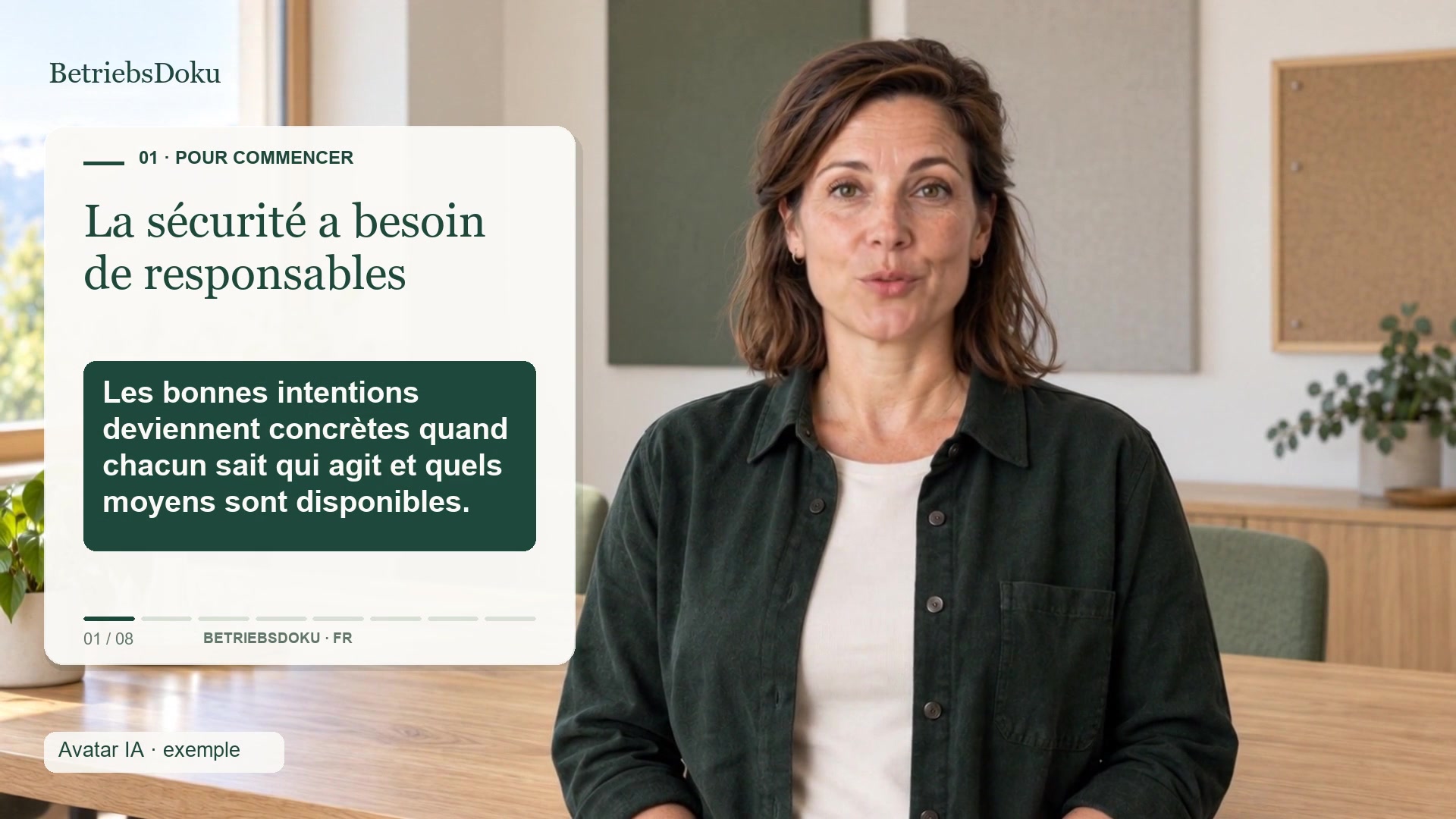 Définir les responsabilités