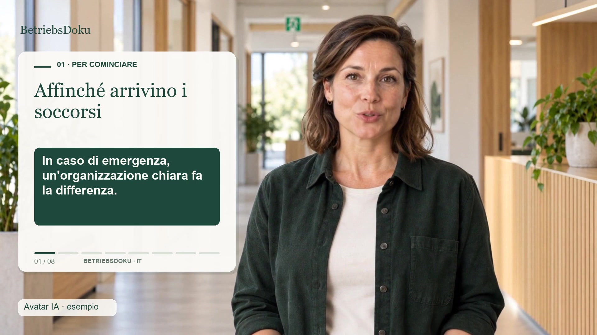Preparare l'organizzazione per le emergenze